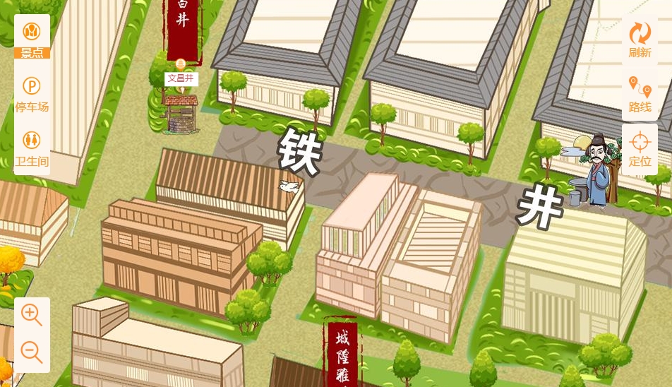 三明智慧景区：手绘地图与语音导览的完美融合